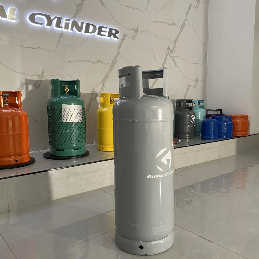 47.2L 20kg LPG Cylinder silver grey - commercial & industrial markets - Ningbo factory Made in China wholesale