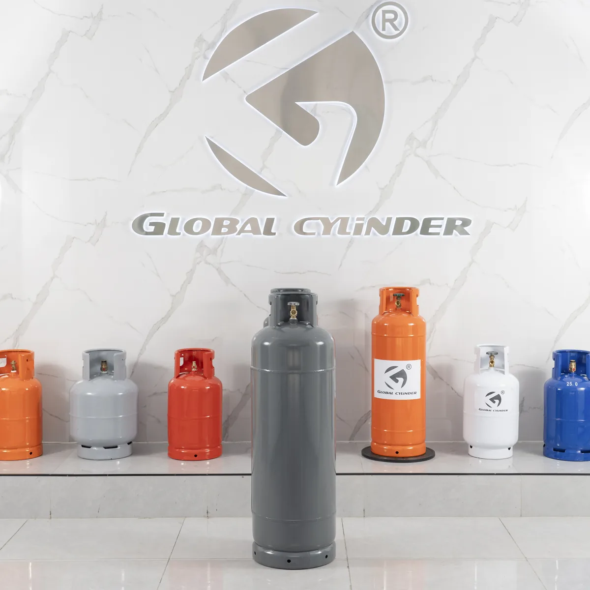 54L 50 lbs (22.7 kg) Commercial LPG Cylinder for restaurants - Ningbo supplier Made in China LPG gas cylinder wholesale