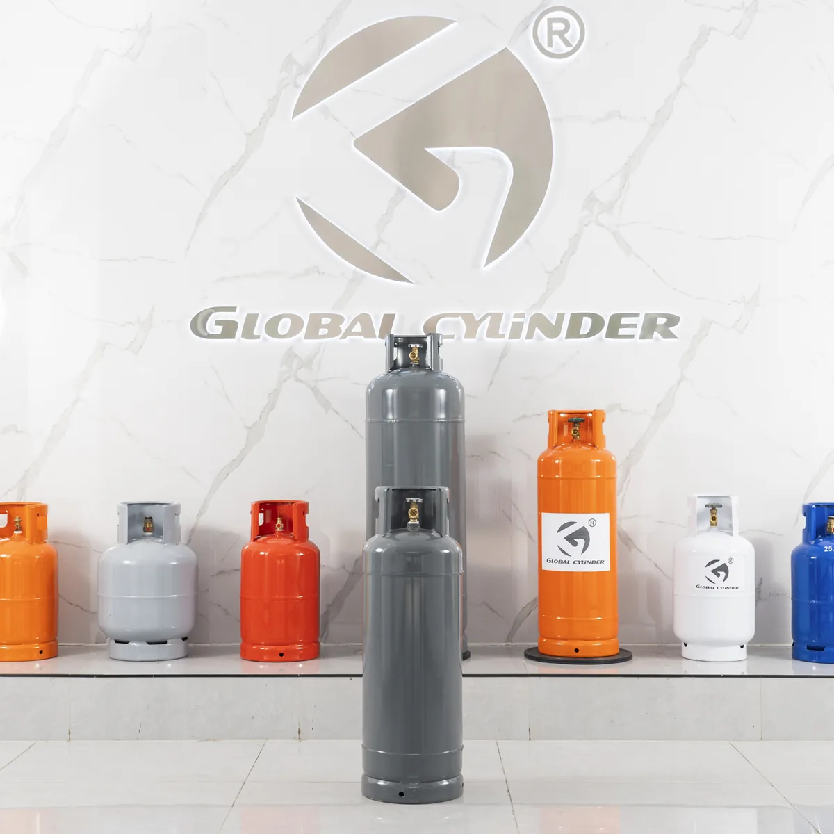 54L 50 lbs (22.7 kg) Commercial LPG Cylinder for restaurants - Ningbo supplier Made in China LPG gas cylinder wholesale