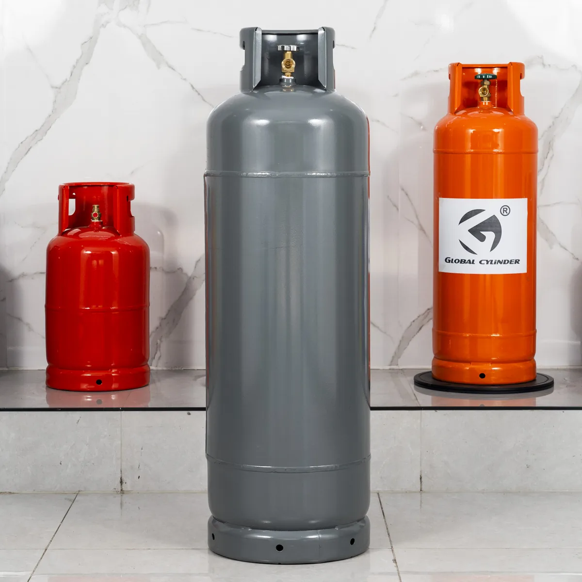 108L 100 lbs (45.4 kg) Industrial LPG Cylinder - Ningbo supplier Made in China LPG gas cylinder wholesale