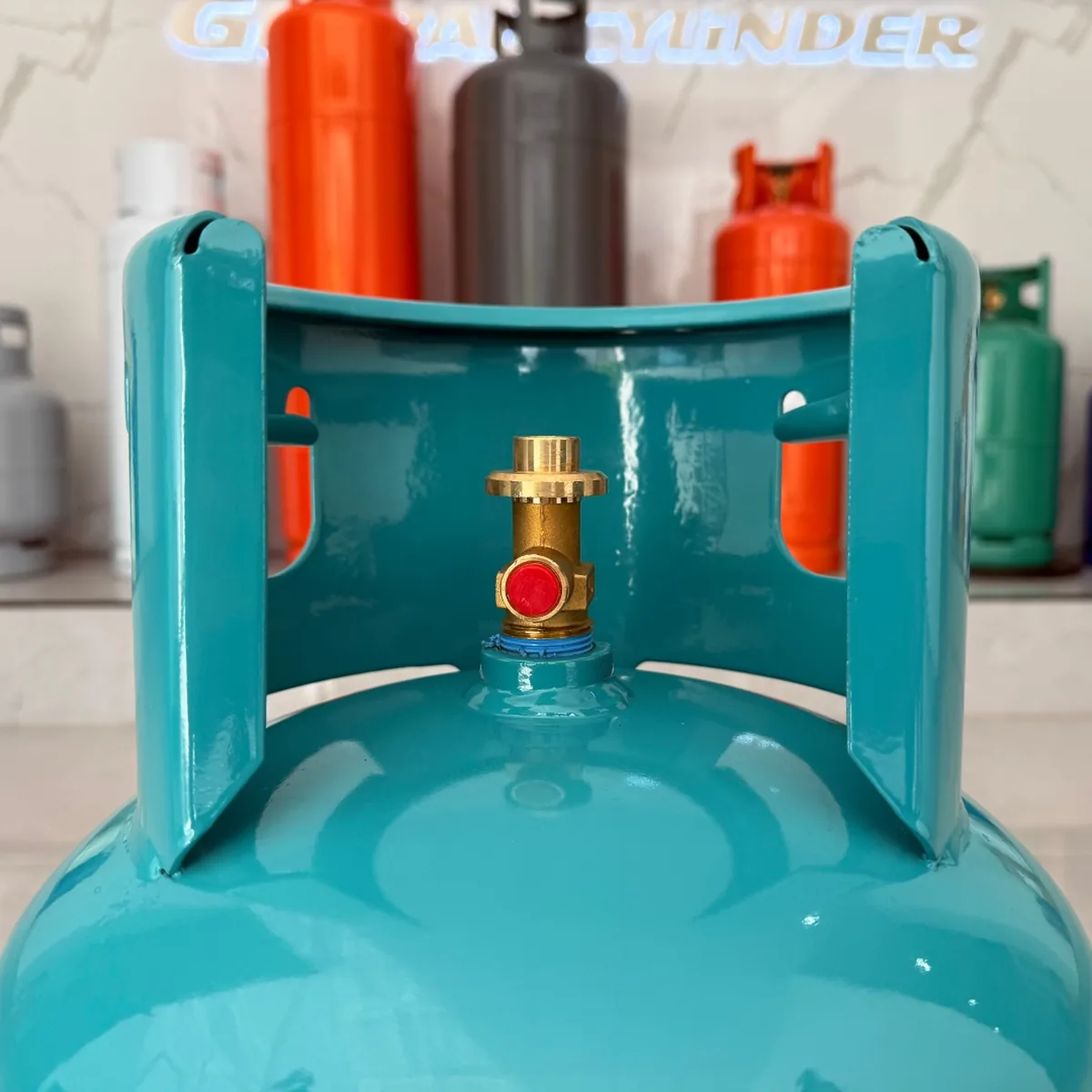 12.5kg Lake Blue LPG Cylinder - LPG - Ningbo factory Made in China wholesale