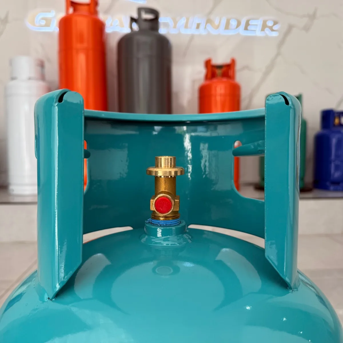 12.5kg Lake Blue LPG Cylinder - LPG - Ningbo factory Made in China wholesale