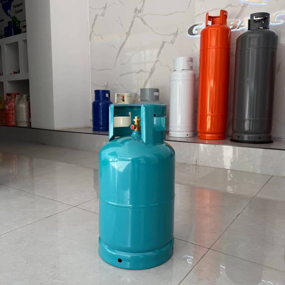 12.5kg Lake Blue LPG Cylinder - LPG - Ningbo factory Made in China wholesale