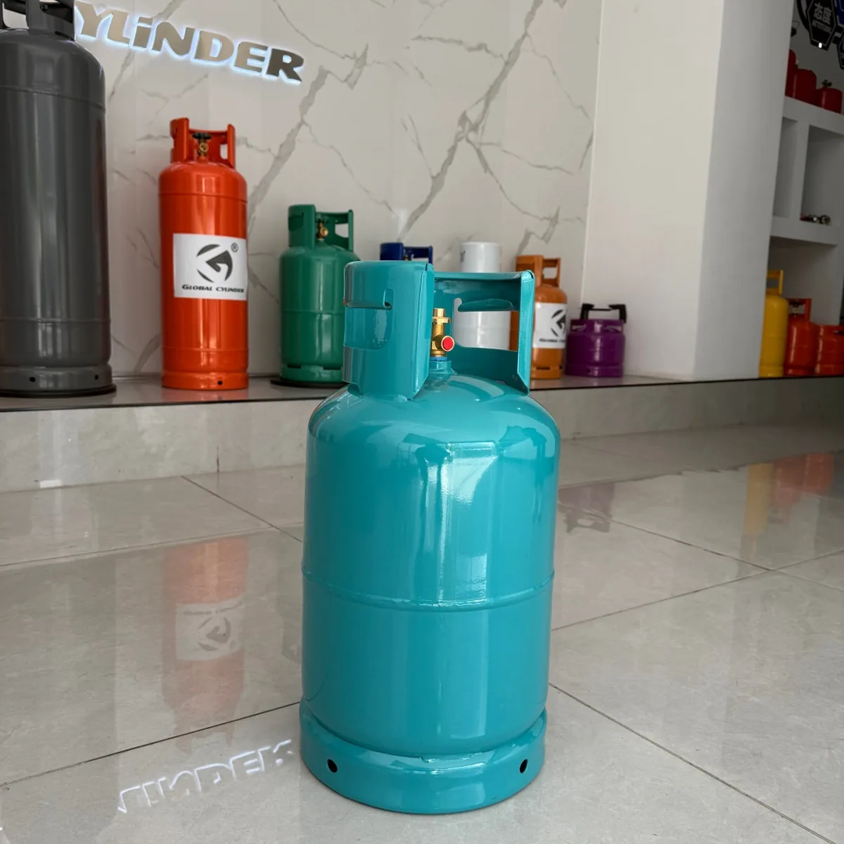 12.5kg Lake Blue LPG Cylinder - LPG - Ningbo factory Made in China wholesale