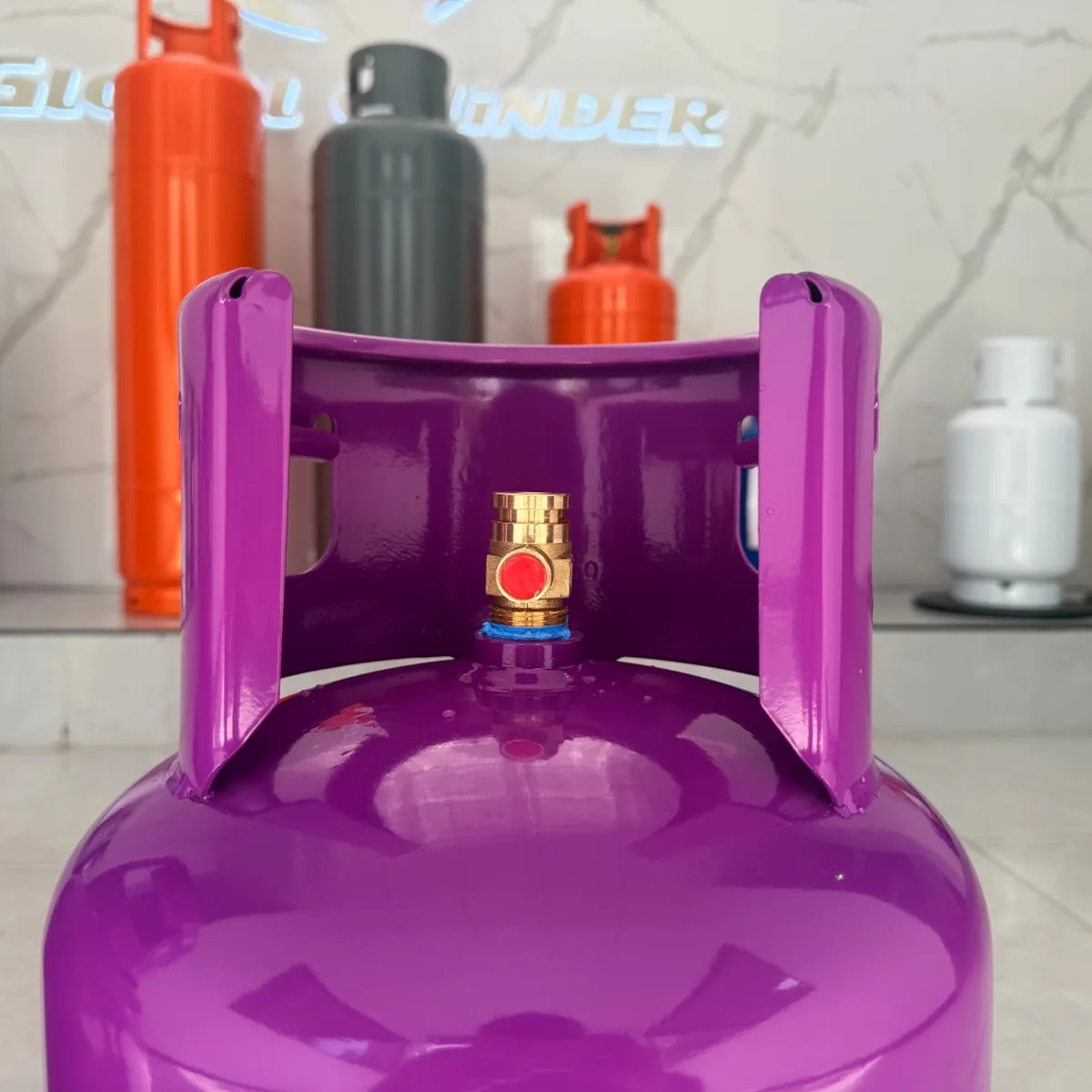 12.5kg Purple LPG Cylinder — Nigeria - Nigeria - Ningbo factory Made in China wholesale