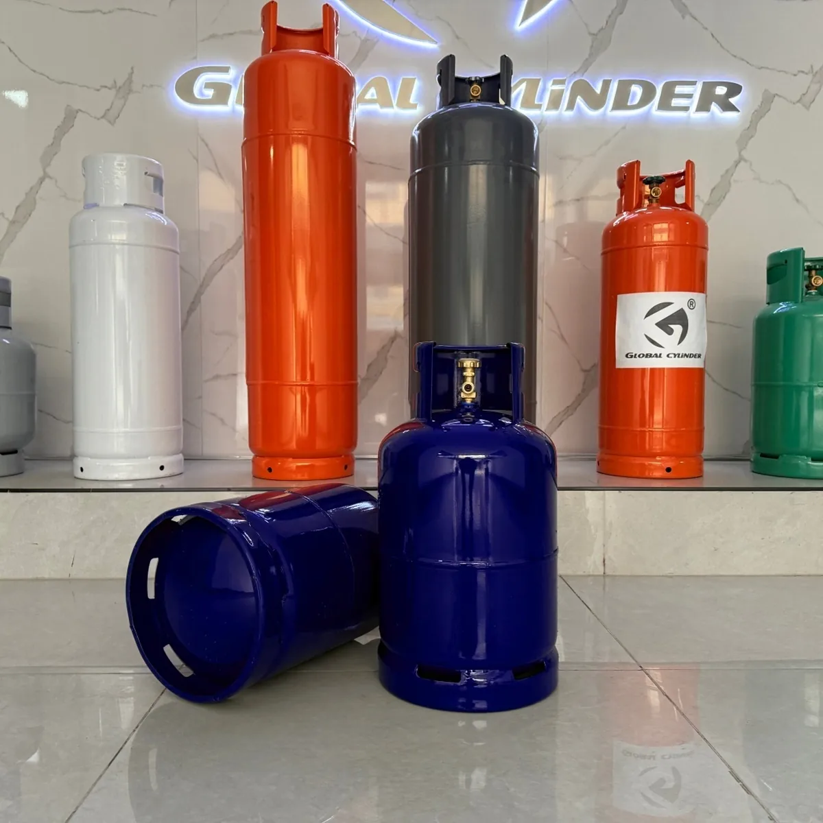 12.5kg Navy Blue LPG Cylinder — West Africa - West Africa - Ningbo factory Made in China wholesale
