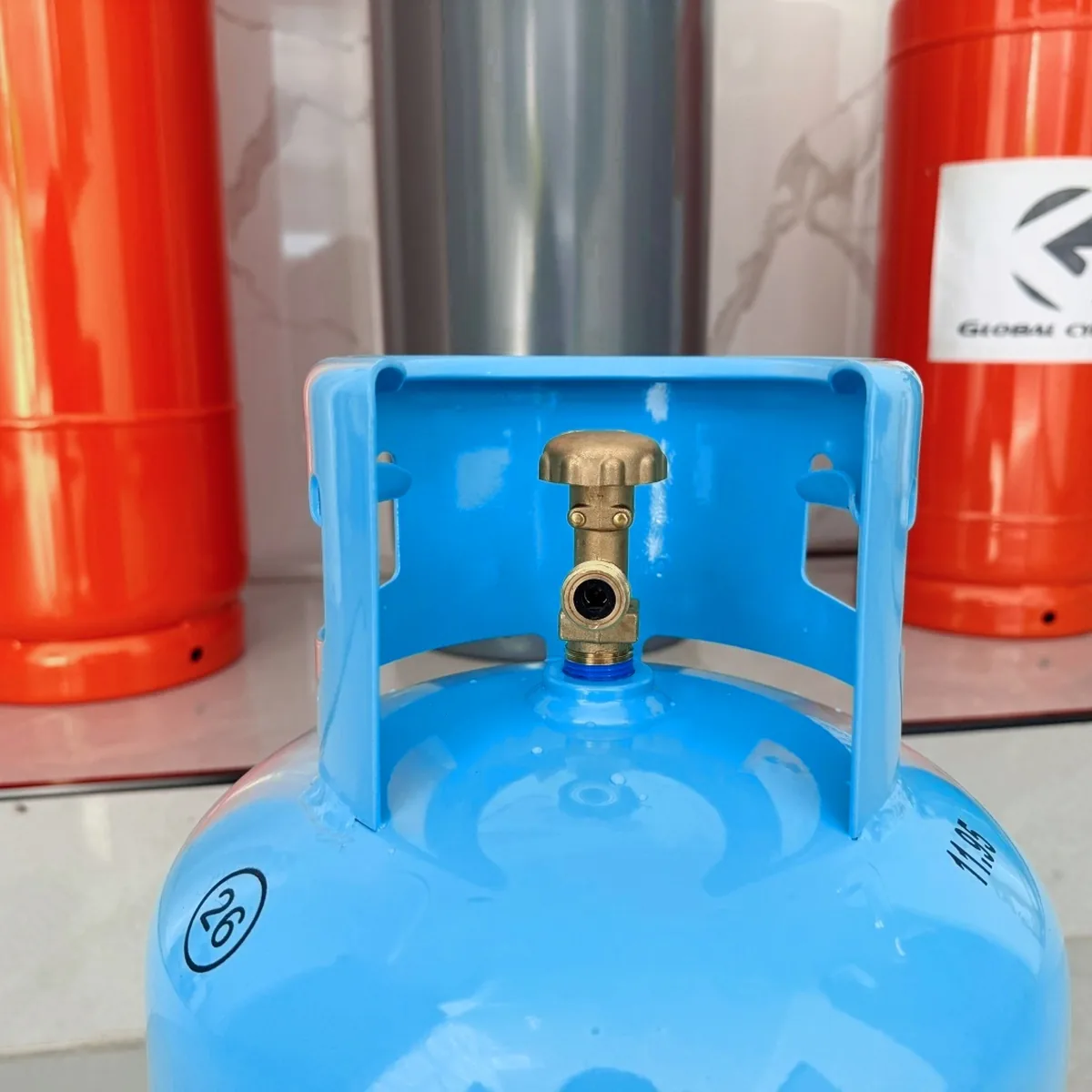 12kg Blue LPG Cylinder — West Africa - West Africa - Ningbo factory Made in China wholesale