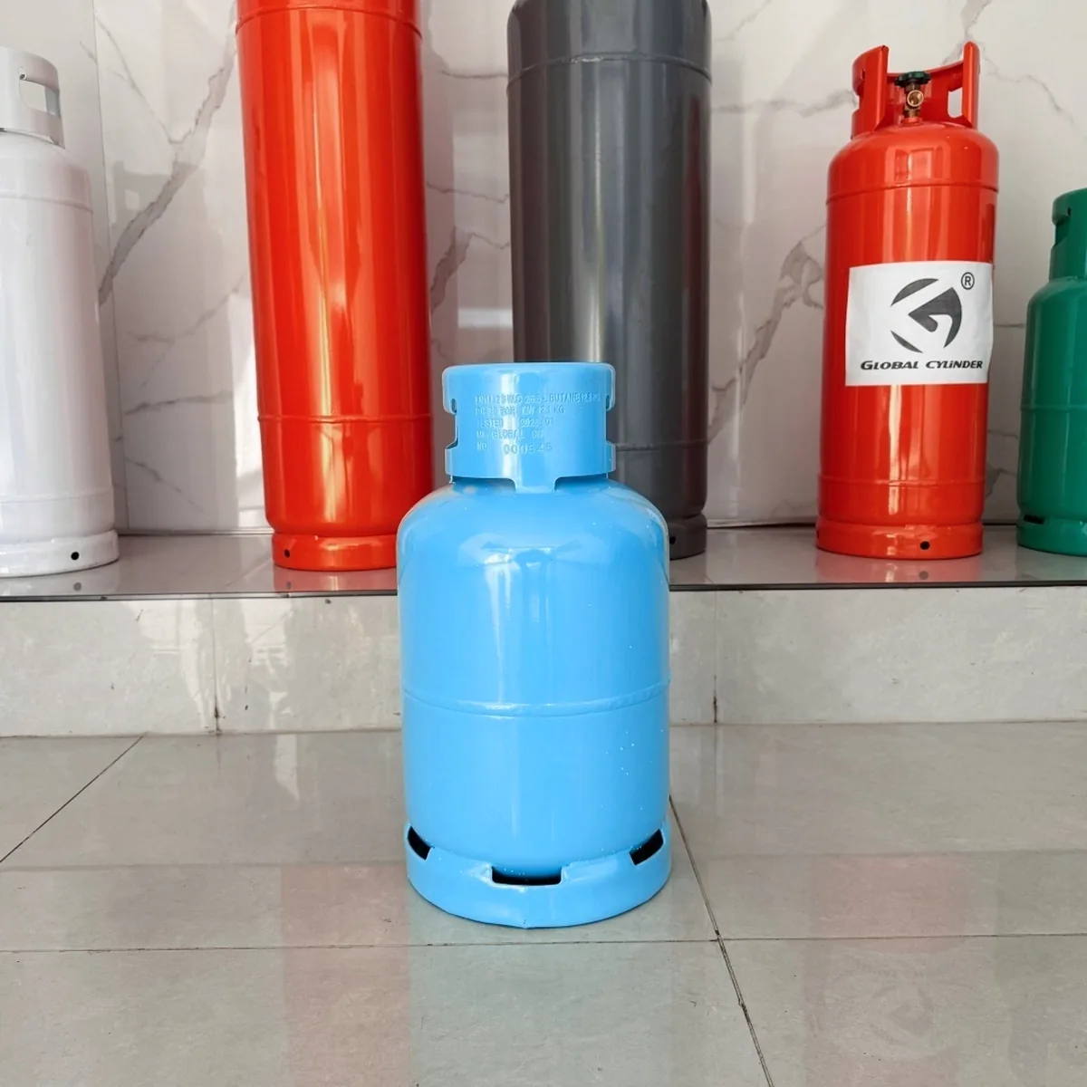 12kg Blue LPG Cylinder — West Africa - West Africa - Ningbo factory Made in China wholesale