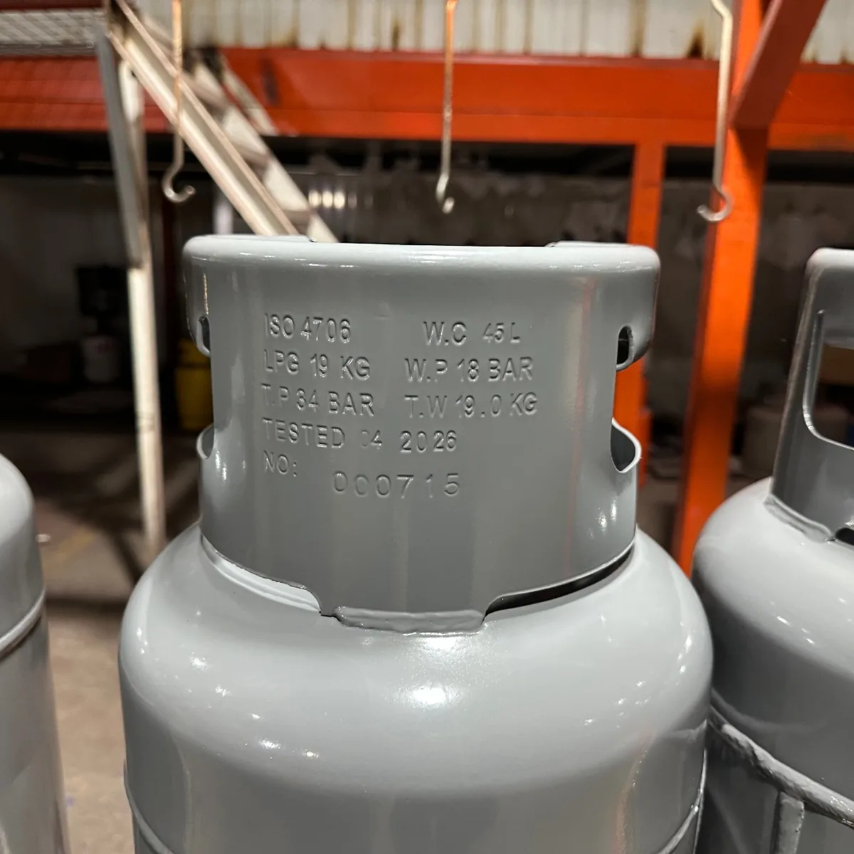 19kg Grey LPG Cylinder — South Africa - South Africa - Ningbo factory Made in China wholesale