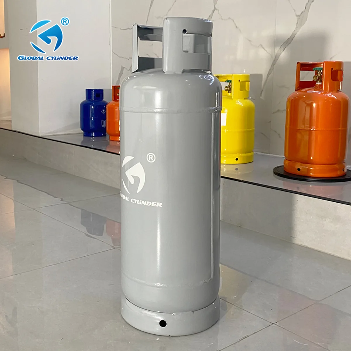 20kg Grey LPG Cylinder — Africa - Africa - Ningbo factory Made in China wholesale