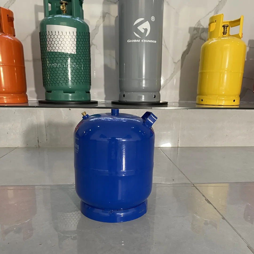 7.0L 3kg LPG Cylinder silver grey - the Middle East - Ningbo factory Made in China wholesale