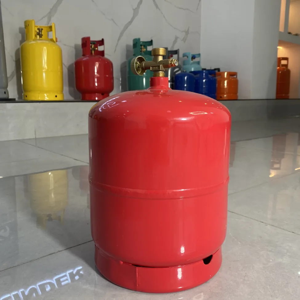7.0L 3kg LPG Cylinder red - Ukraine & Eastern Europe - Ningbo factory Made in China wholesale