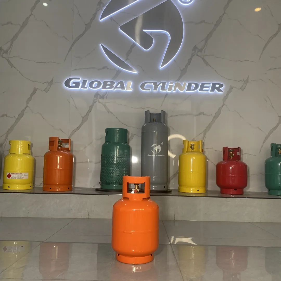 11.7L 5kg LPG Cylinder orange - Dominican Republic & the Caribbean - Ningbo factory Made in China wholesale
