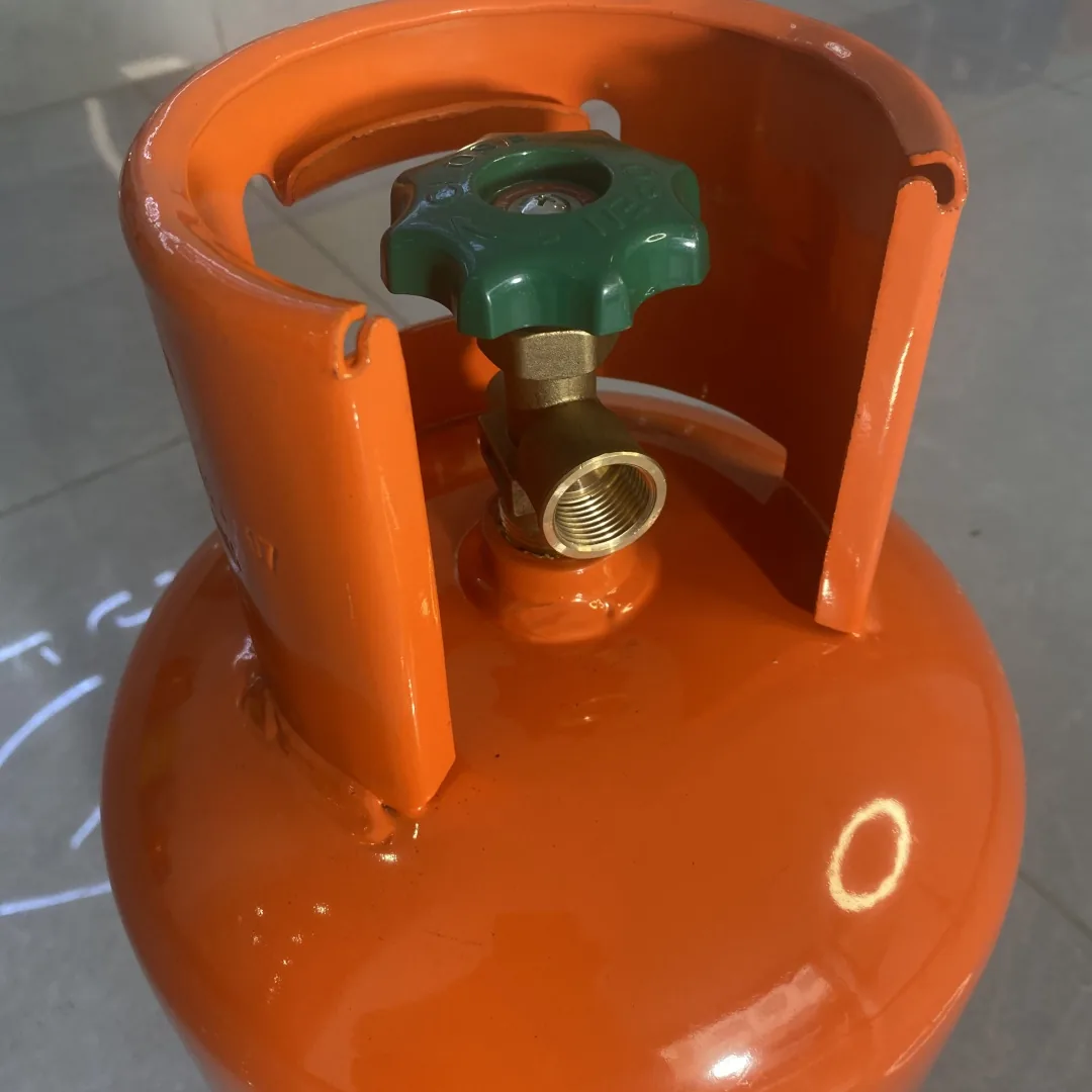 11.7L 5kg LPG Cylinder orange - Dominican Republic & the Caribbean - Ningbo factory Made in China wholesale