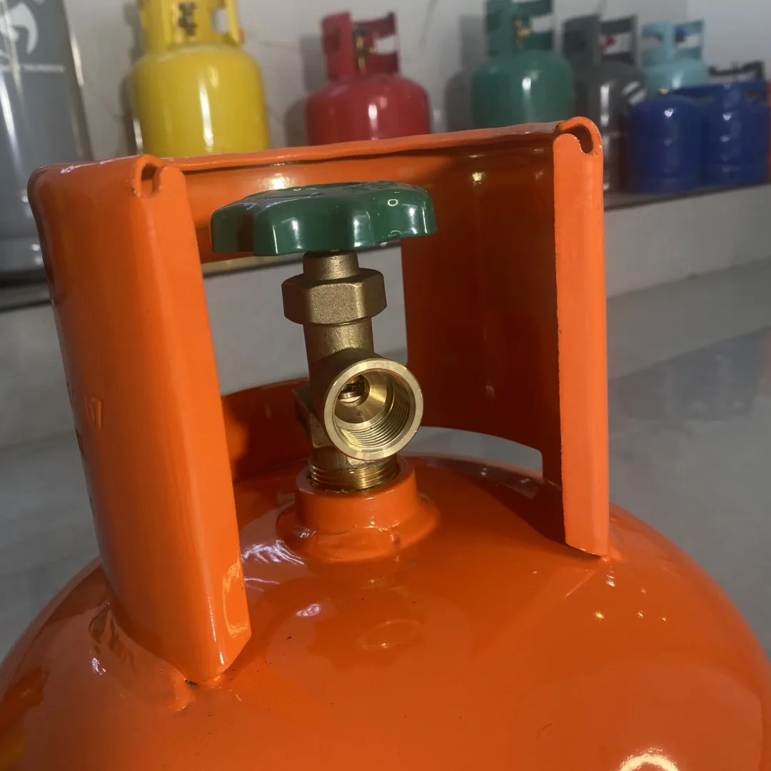 11.7L 5kg LPG Cylinder orange - Dominican Republic & the Caribbean - Ningbo factory Made in China wholesale