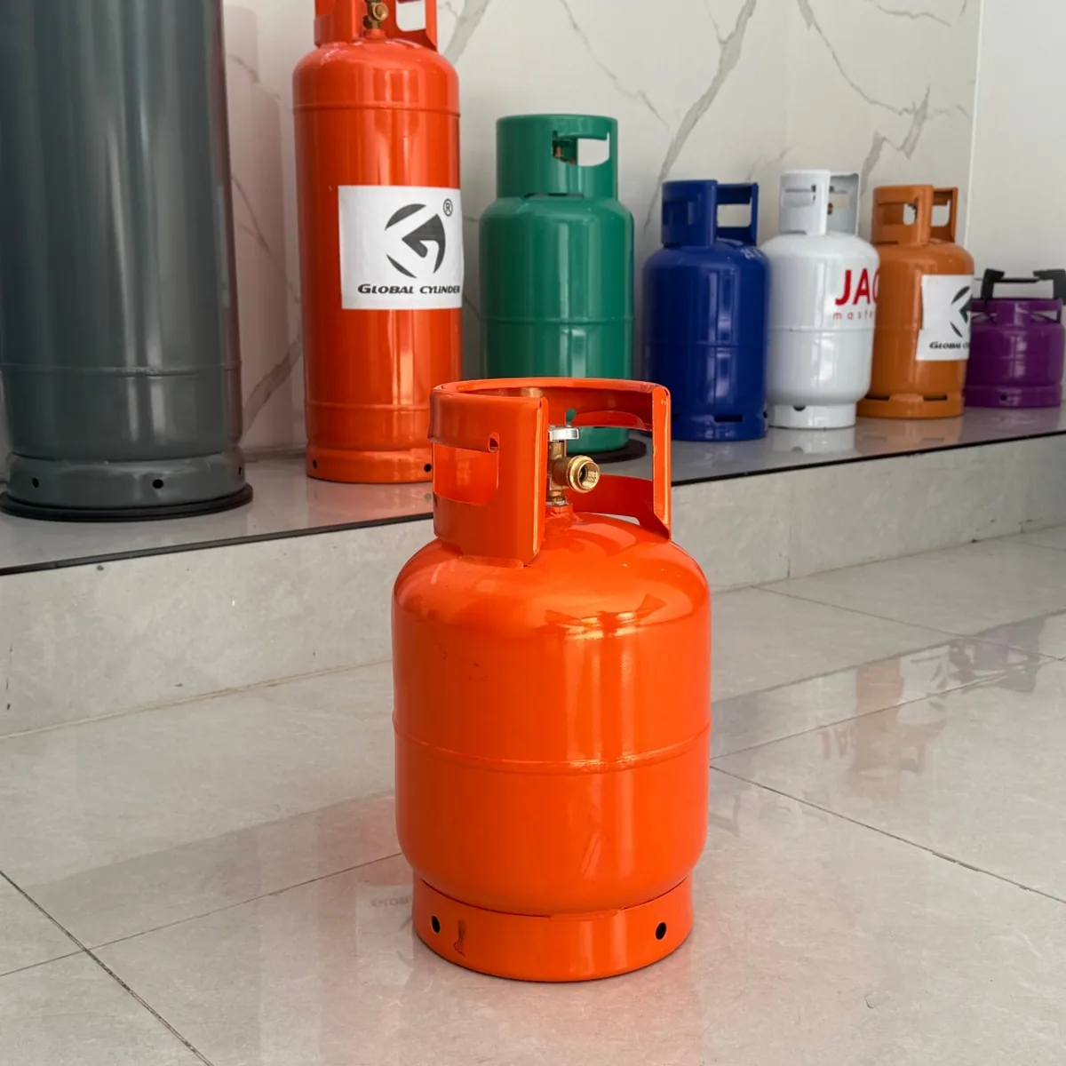 9kg Orange LPG Cylinder - LPG - Ningbo factory Made in China wholesale
