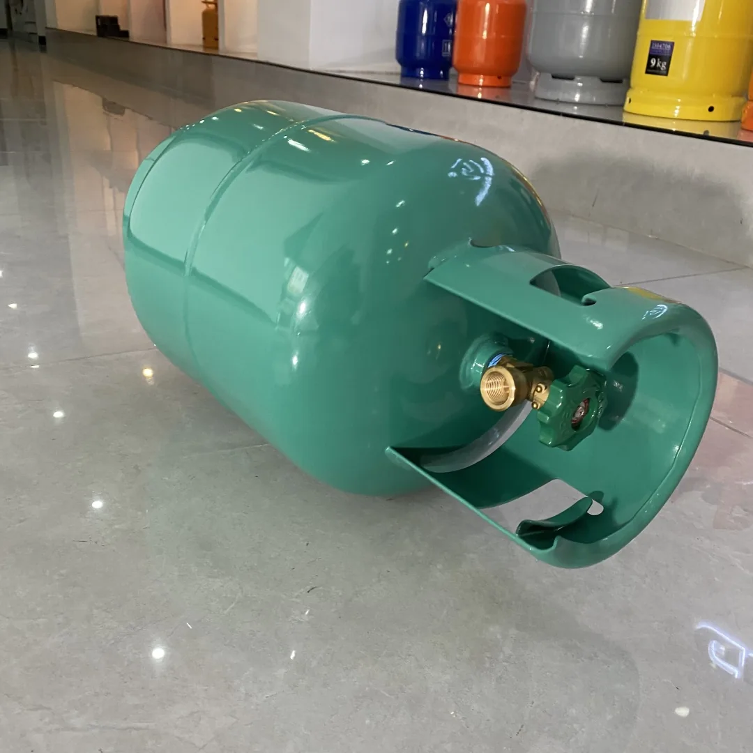 23.5L 10kg LPG Cylinder green - Myanmar (Burma) - Ningbo factory Made in China wholesale