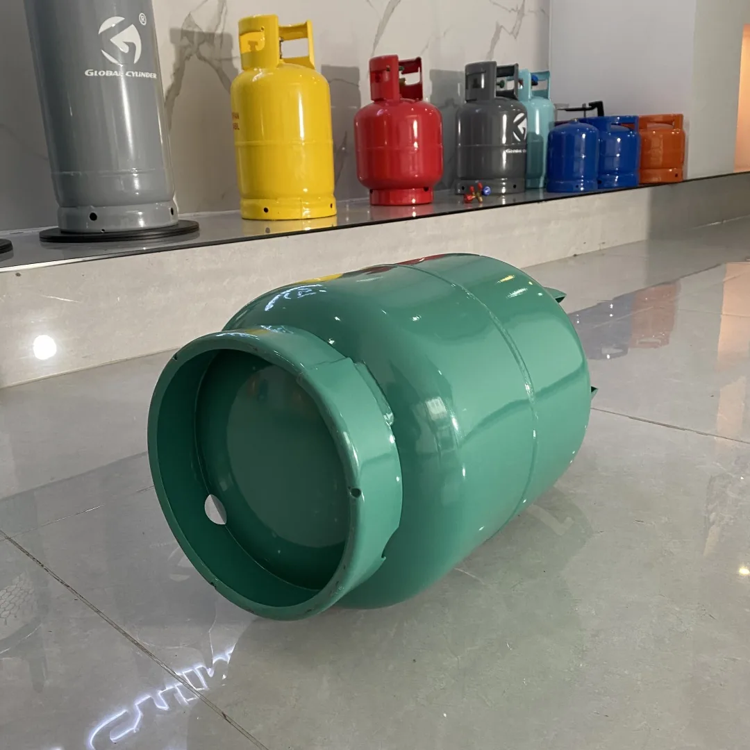 23.5L 10kg LPG Cylinder green - Myanmar (Burma) - Ningbo factory Made in China wholesale