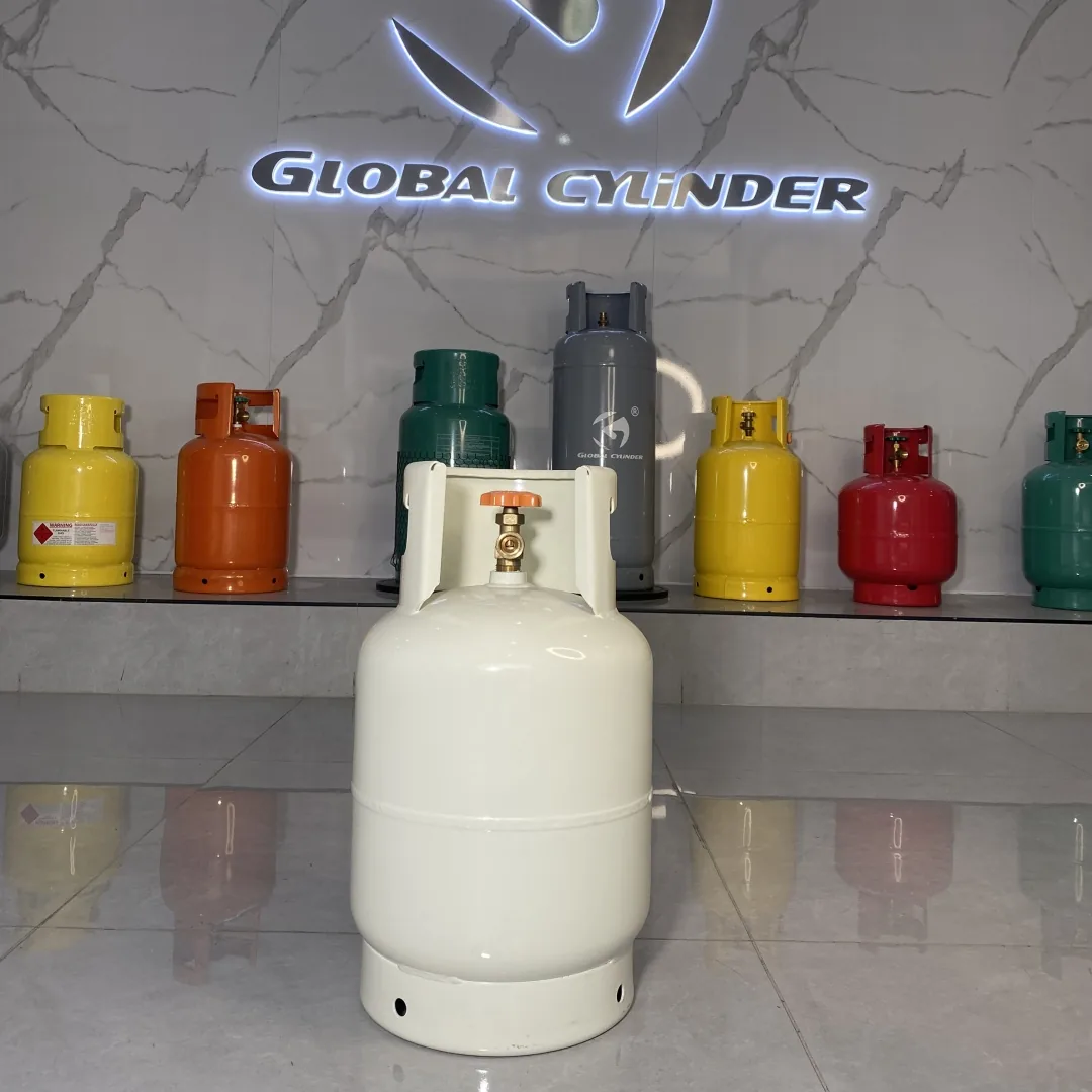 21.0L 9kg LPG Cylinder white - Mexico & North America - Ningbo factory Made in China wholesale