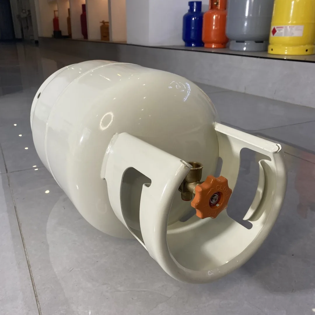 21.0L 9kg LPG Cylinder white - Mexico & North America - Ningbo factory Made in China wholesale