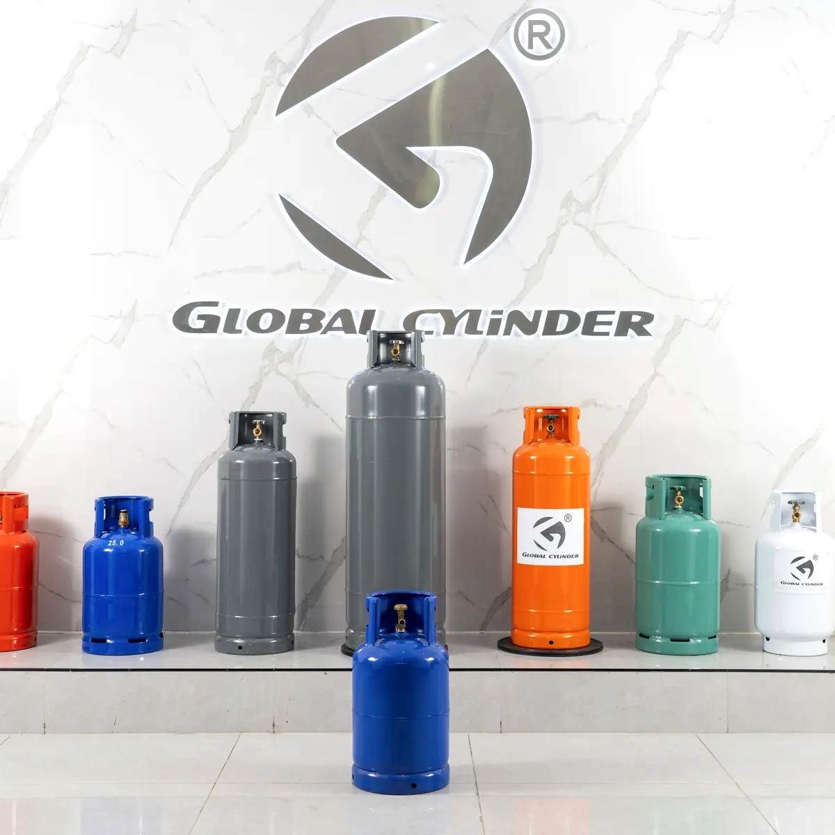 26.5L 12.5kg LPG Cylinder - Africa Blue for Nigeria Ghana Kenya - Ningbo supplier Made in China LPG gas cylinder wholesale