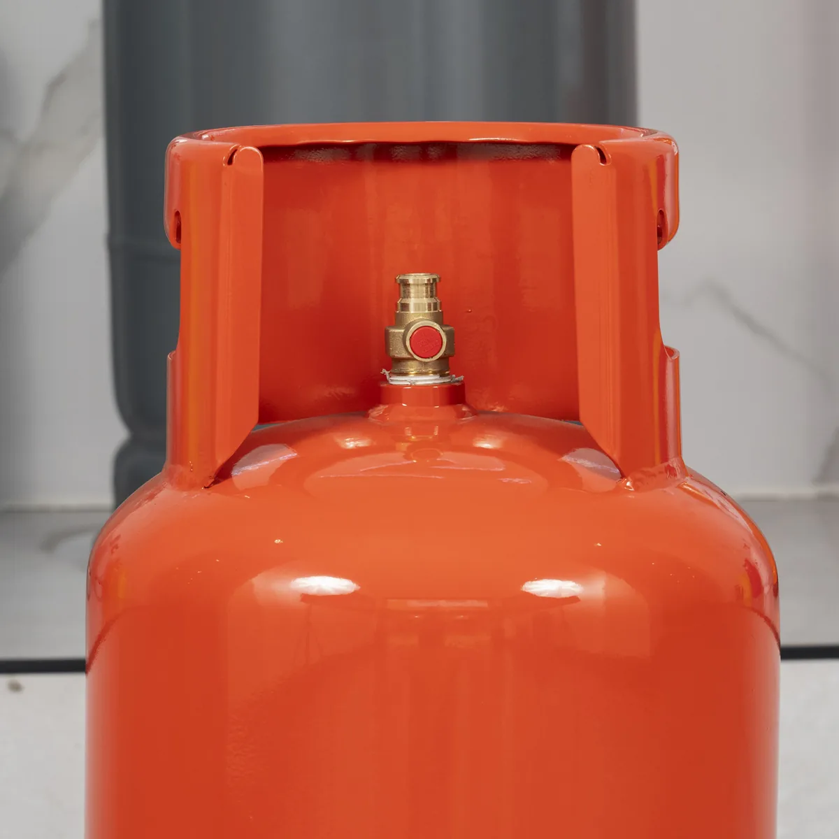 26.5L 12.5kg LPG Cylinder with 20mm Valve - Orange - Ningbo supplier Made in China LPG gas cylinder wholesale