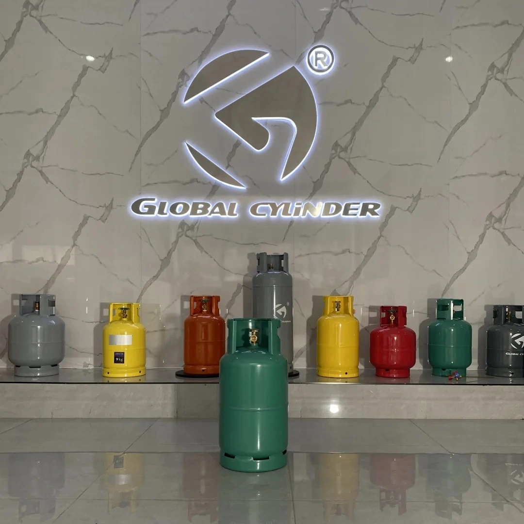 35.5L 15kg LPG Cylinder green - Myanmar (Burma) - Ningbo factory Made in China wholesale