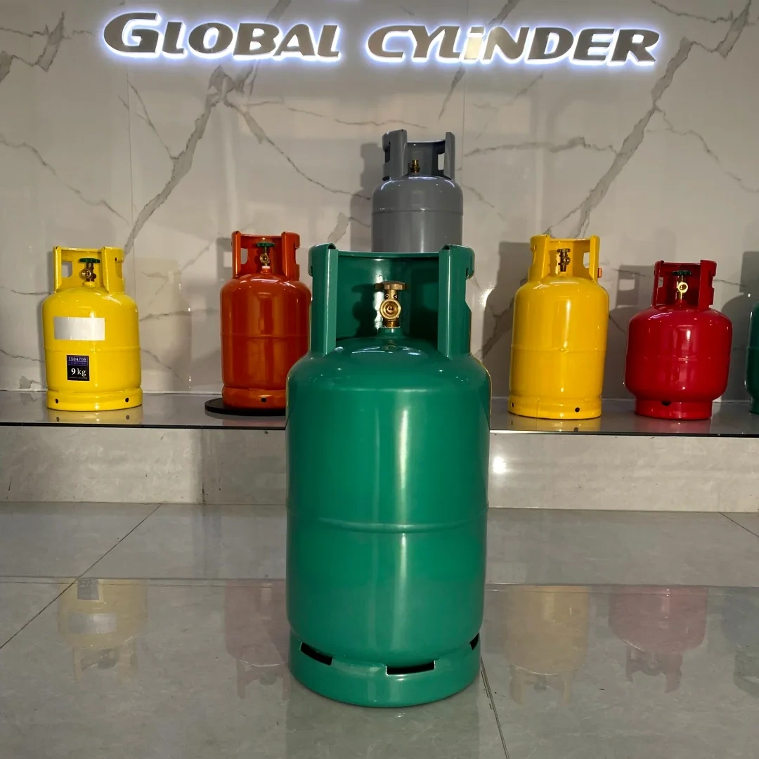 35.5L 15kg LPG Cylinder green - Myanmar (Burma) - Ningbo factory Made in China wholesale