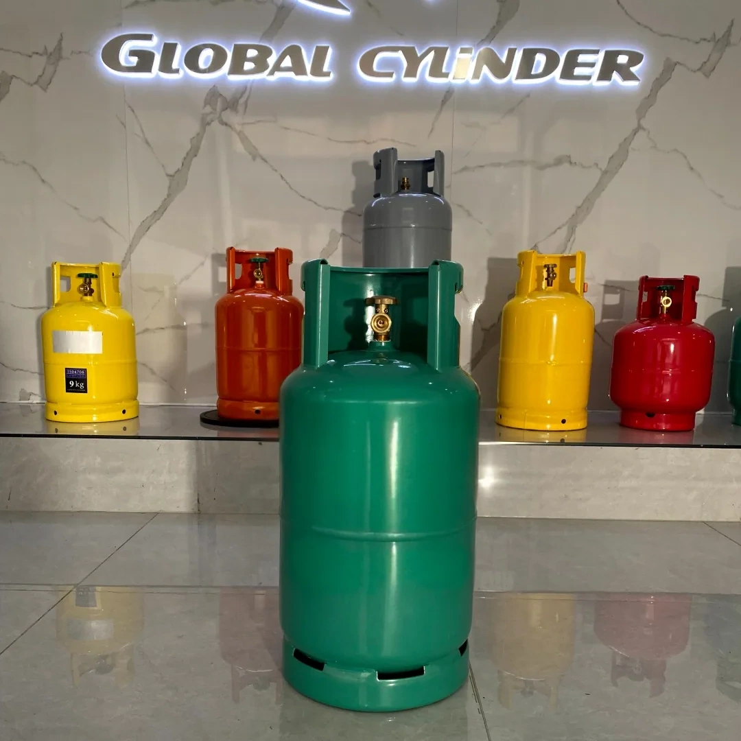35.5L 15kg LPG Cylinder green - Myanmar (Burma) - Ningbo factory Made in China wholesale