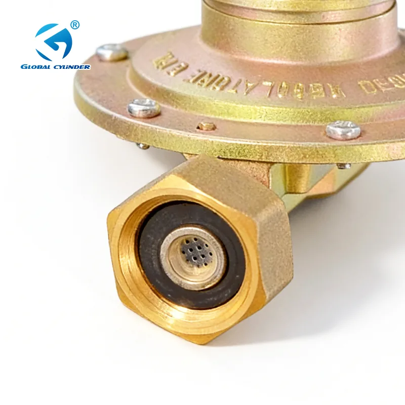 Middle East Gold LPG Regulator — Design in Italy - Ningbo factory Made in China wholesale