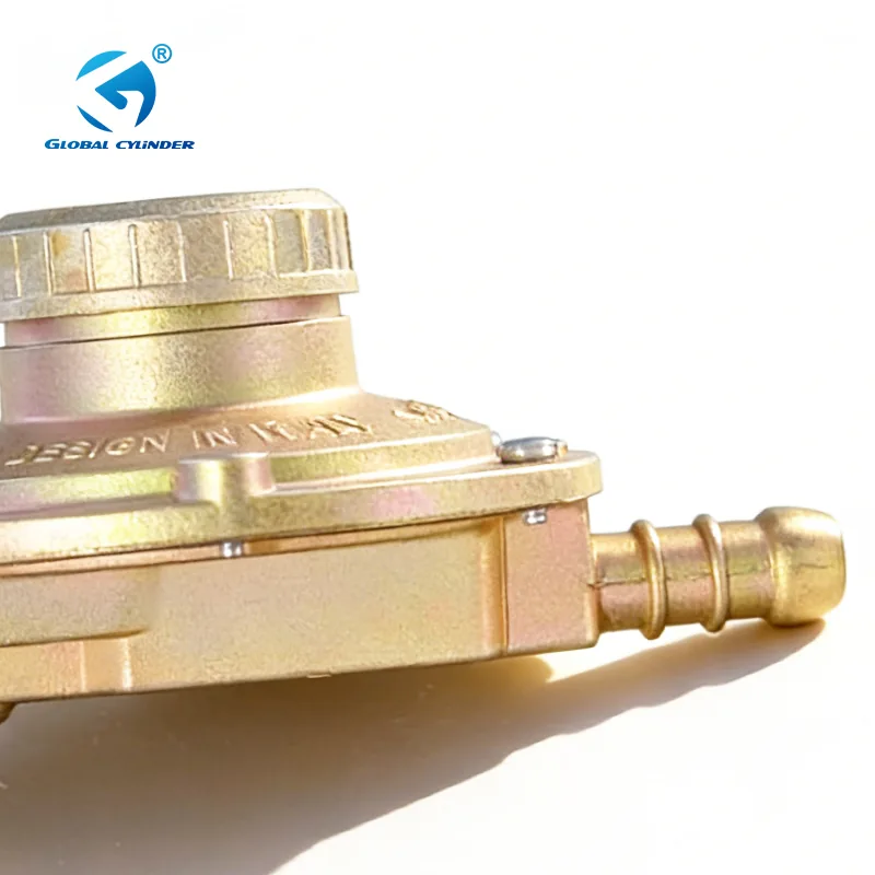Middle East Gold LPG Regulator — Design in Italy - Ningbo factory Made in China wholesale