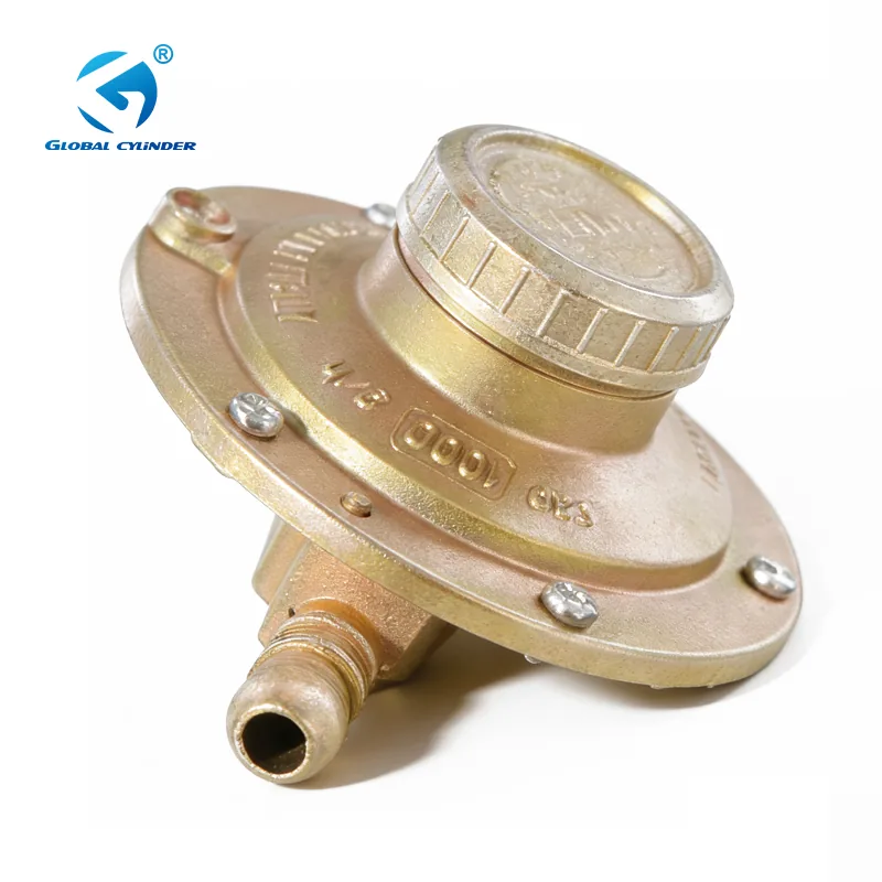 Middle East Gold LPG Regulator — Design in Italy - Ningbo factory Made in China wholesale