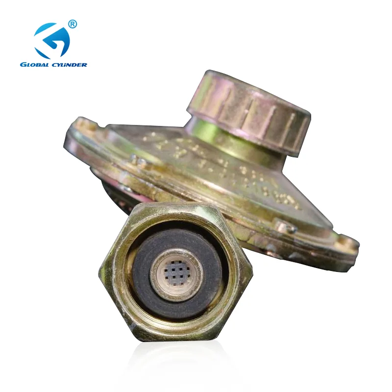 Middle East LPG Gas Regulator with Gauge (F-75) - Ningbo factory Made in China wholesale