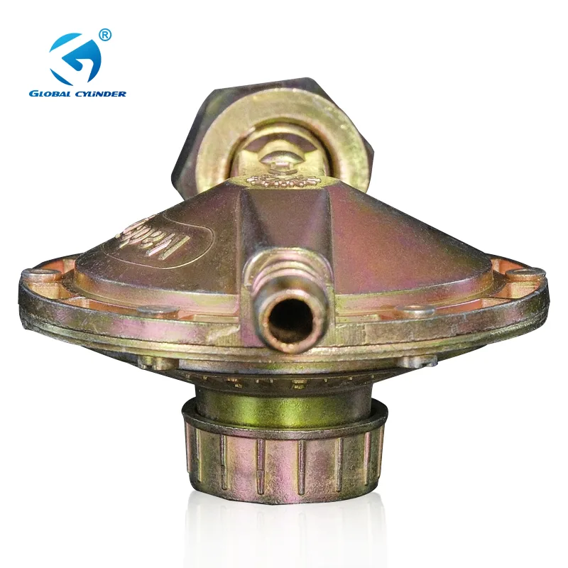 Middle East LPG Gas Regulator with Gauge (F-75) - Ningbo factory Made in China wholesale