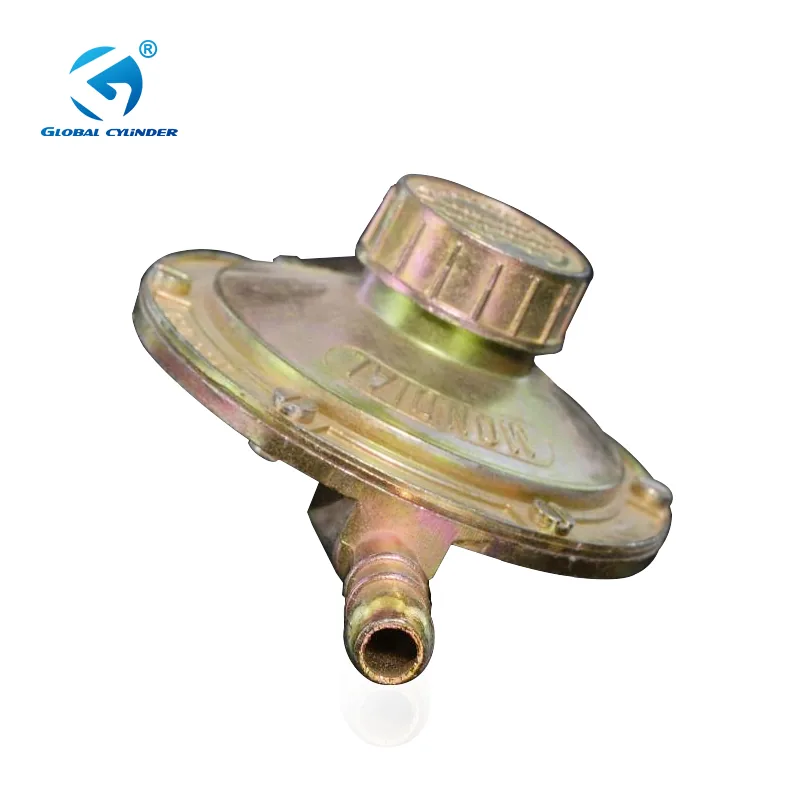 Middle East LPG Gas Regulator with Gauge (F-75) - Ningbo factory Made in China wholesale