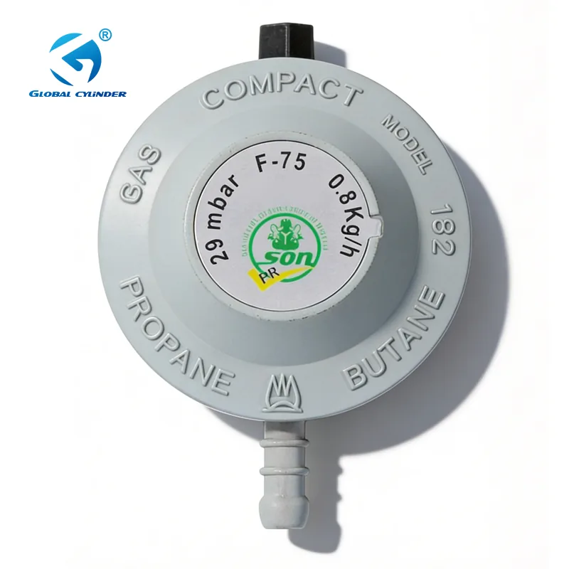 Nigeria 30mbar LPG Gas Regulator with Gauge - Ningbo factory Made in China wholesale