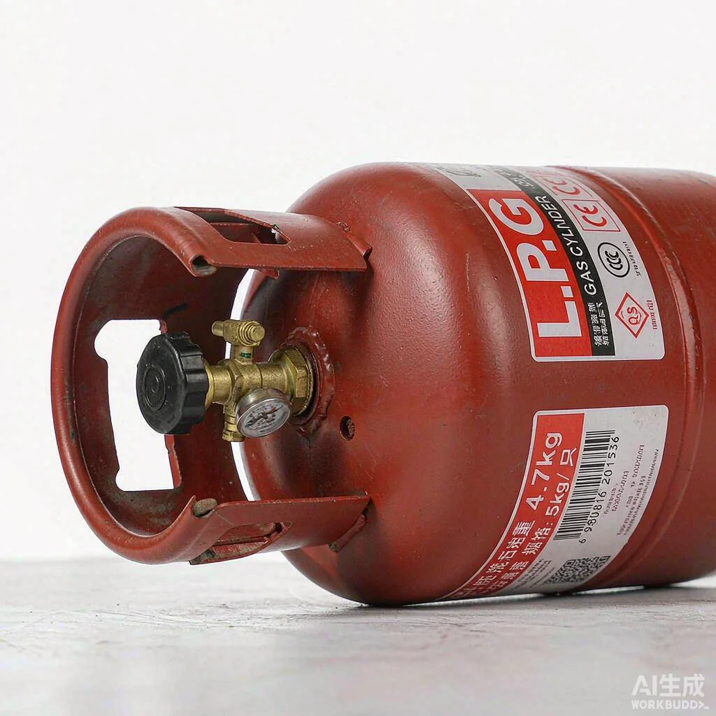 4.8L 2kg Mini Steel LPG Cylinder — Red for Venezuela market - Ningbo supplier Made in China LPG gas cylinder wholesale